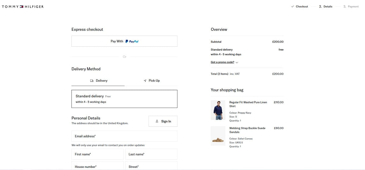 Checkout UX - 0002