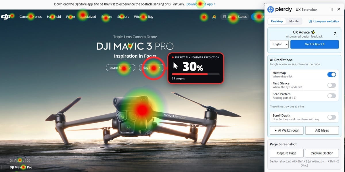 More Accurate CTA & Click Detection
