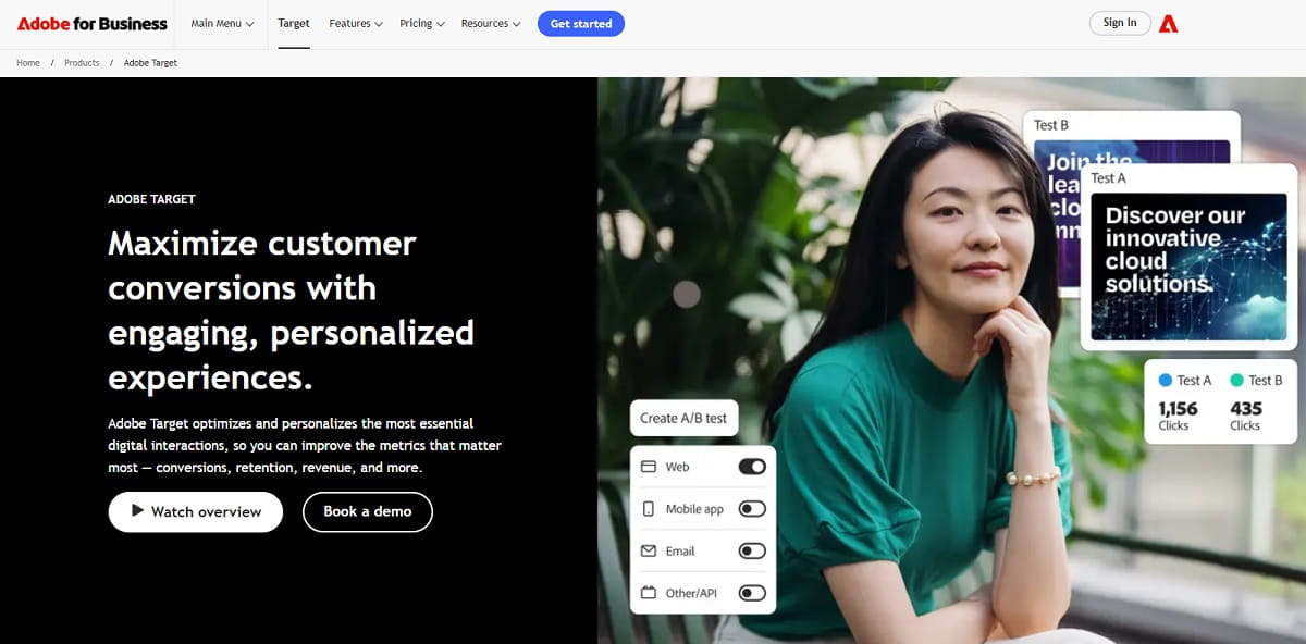 Adobe Target Automated Personalization activity setup in Experience Cloud